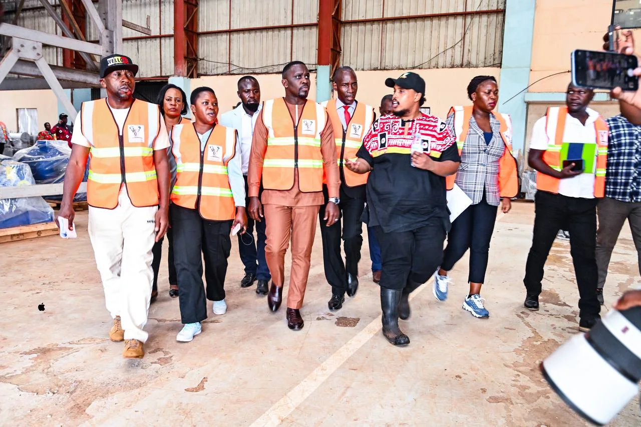 LOP Joel Senyonyi tours Atiak Sugar works in Amuru district Left disappointed