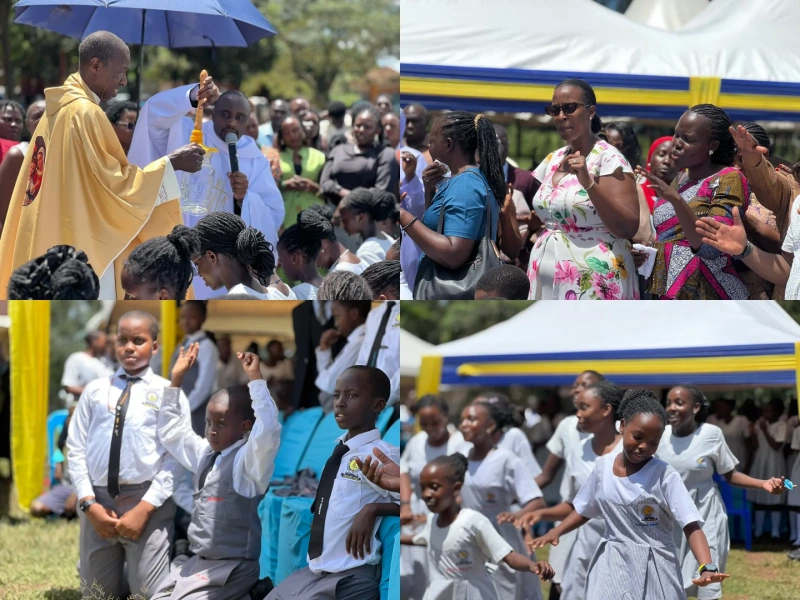 Fr Sentamu Warns Parents on Children’s Social Media Exposure During Holiday Vacation as Seeta Junior School Mbalala Campus Dedicates 200 P7 Candidates