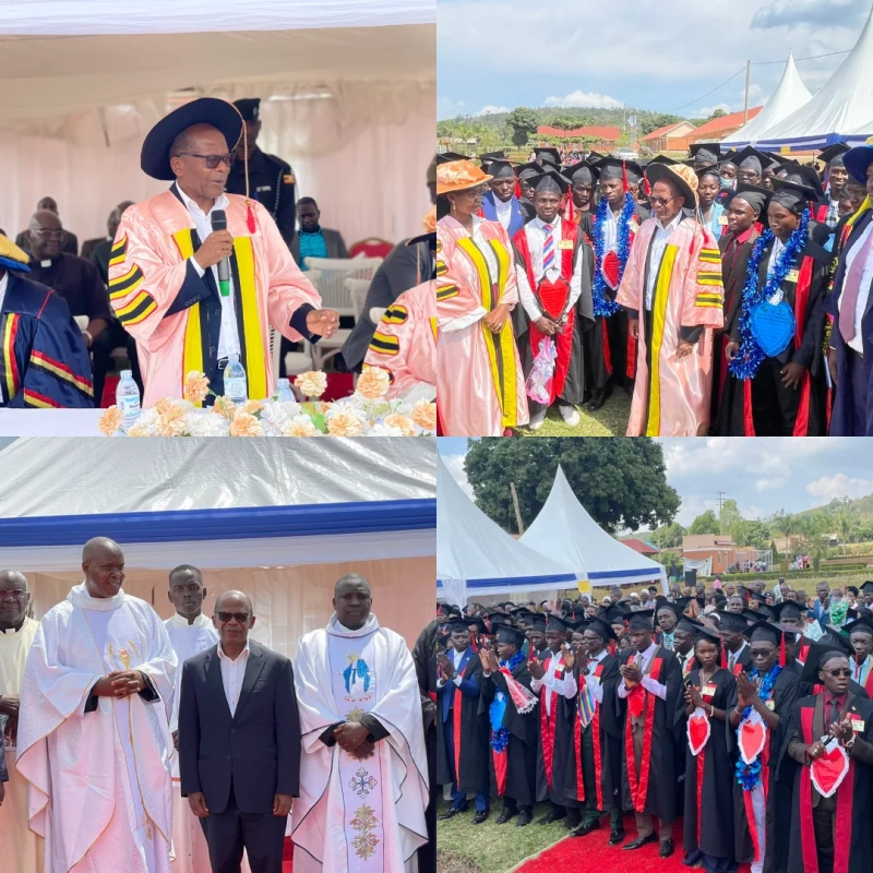 Over 300 Students Graduate at First-Ever Bamunanika Government Vocational Institute Graduation as Acting Education Minister Dr. JC Muyingo Calls for Practical Skills - Kampala Media TV News Story