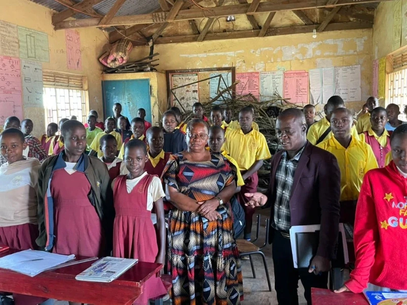 ONC Coordinator Recommends Additional Classroom Structures at Vvumba Church of Uganda Primary School