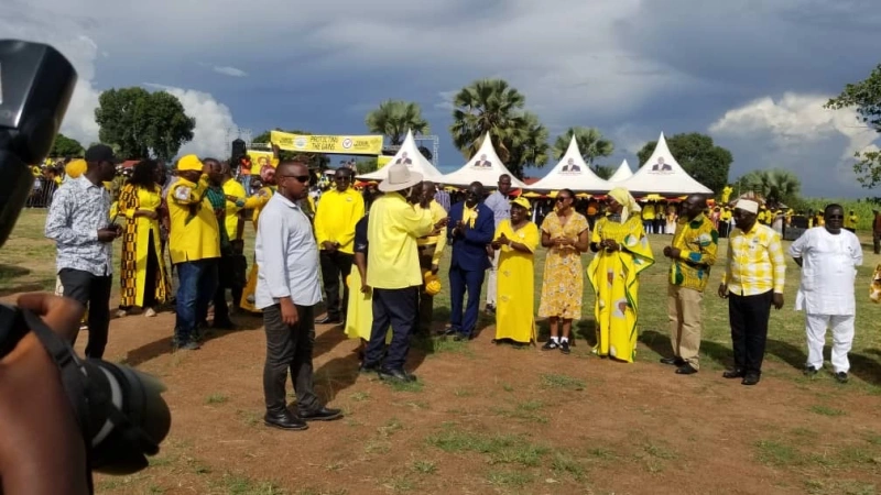 Museveni Lands in Yumbe to a Hero’s Welcome as NRM Heavyweights Rally Behind Him Museveni Lands in Yumbe to a Hero’s Welcome as NRM Heavyweights Rally Behind Him