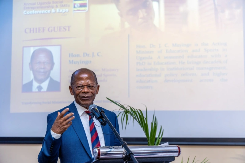 Minister Muyingo Calls for Sustainable Enterprises That Create Jobs and Lasting Value
