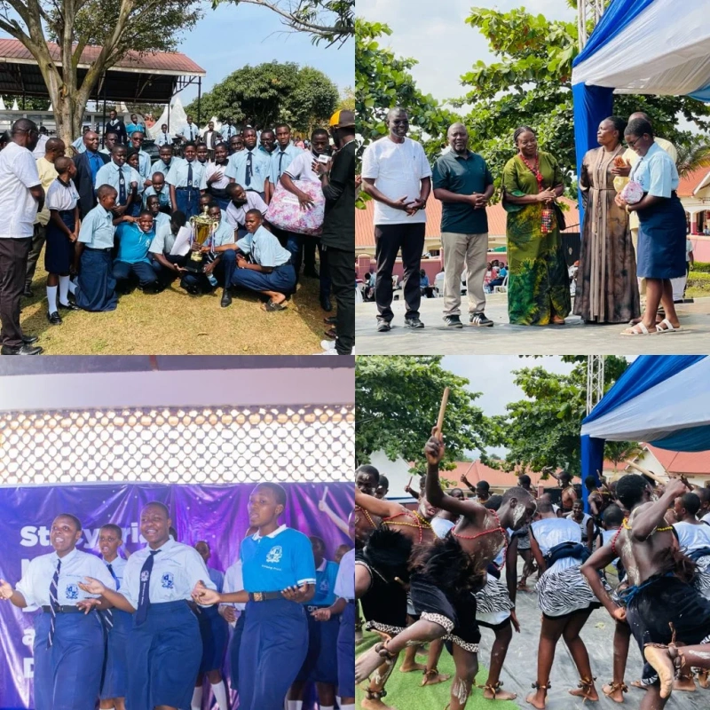 St. John Paul II House Crowned Champions at St. Cyprian High School Kyabakadde Music, Dance and Drama Festival - Kampala Media TV News Story