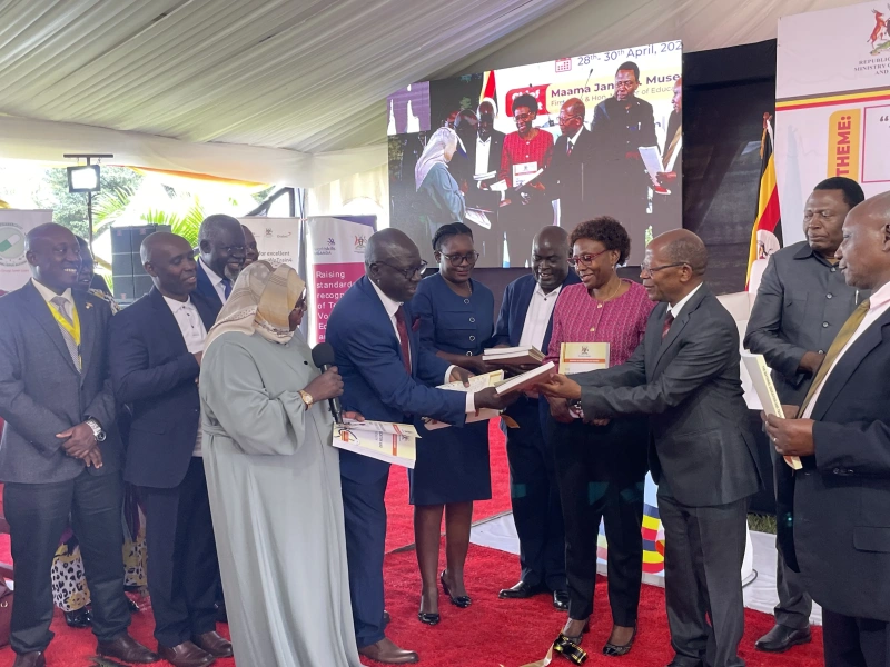 Dr. John Chrysostom Muyingo Launches National Health Training Policy to Align Education with Healthcare Needs