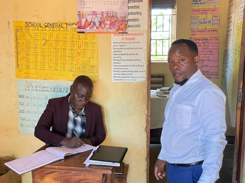 ONC Coordinator Highlights Water and Girls’ Sanitation Needs at St Stephen’s Kyetume Primary School