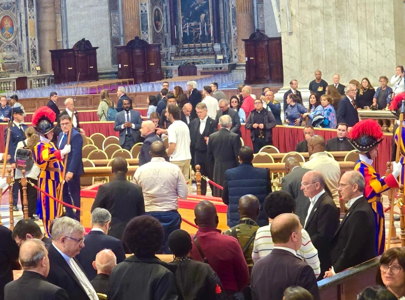 Speaker Among Pays tribute to Pope Francis in Vatican,Represent President Museveni at Funeral Speaker Among Pays tribute to Pope Francis in Vatican,Represent President Museveni at Funeral