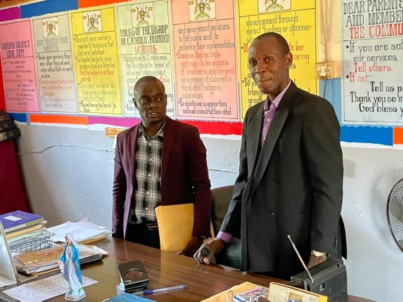 ONC Coordinator Commends Education Progress at St Augustine Primary School in Zirobwe, Recommends Renovation of School Buildings