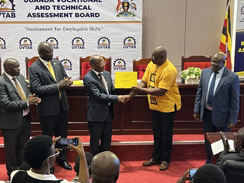 Minister Muyingo Releases UVTAB Results as 14,382 Candidates Attain Full Competence