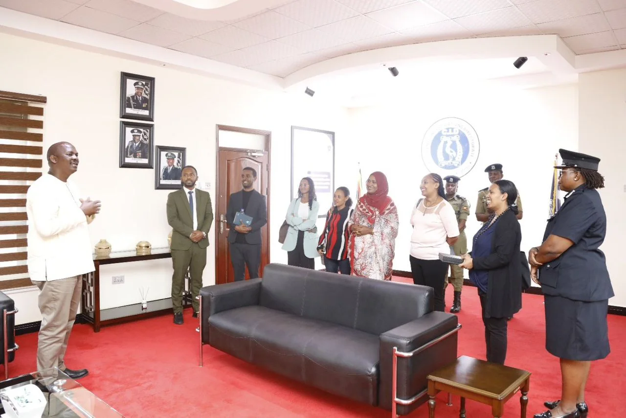 Ethiopia Team visit CID to learn about Gender Based Violence in Uganda