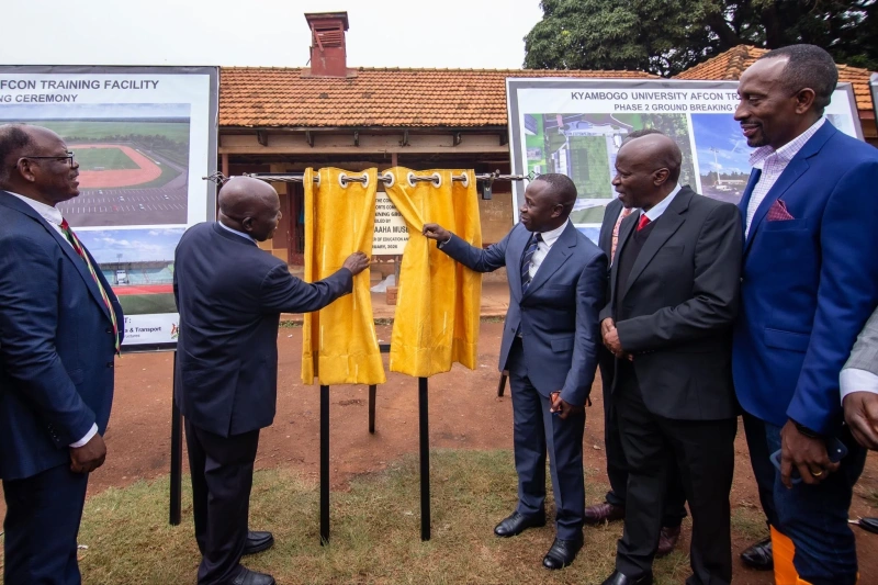 Uganda Breaks Ground on AFCON 2027 Training Facilities as Government Accelerates Sports Infrastructure Drive