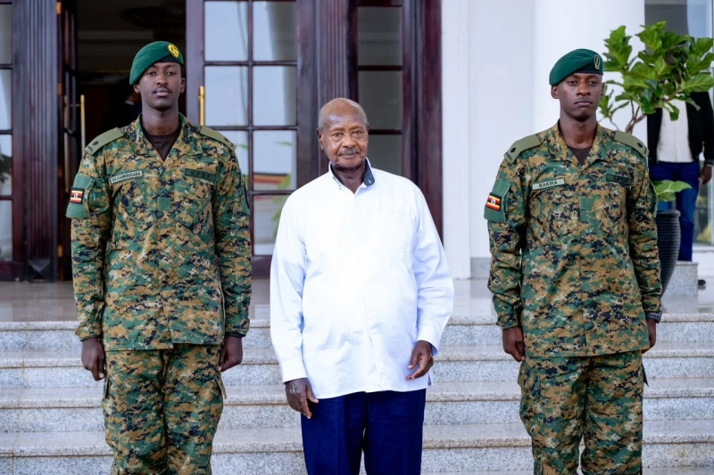 Museveni’s Grandson Ruhamya Joins UPDF After Sandhurst Graduation - Kampala Media TV News Story