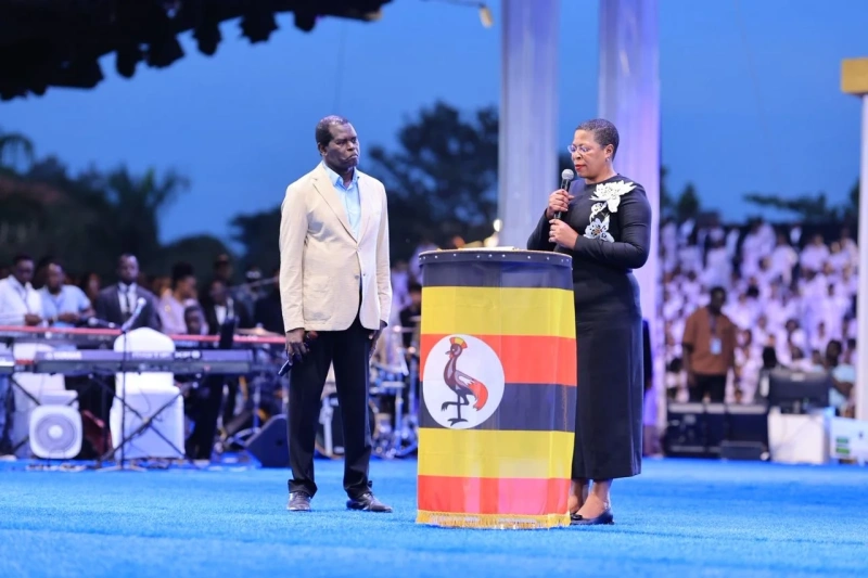 Speaker Anita Among Attends Benny Hinn Miracle Crusade in Kampala,She Witnesses the power of God Speaker Anita Among Attends Benny Hinn Miracle Crusade in Kampala,She Witnesses the power of God