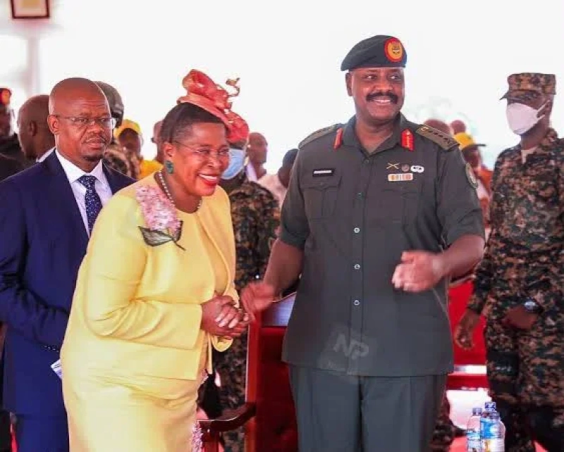 BREAKING NEWS : President Museveni Instructs CDF Muhoozi to Release Former Speaker Anita Among