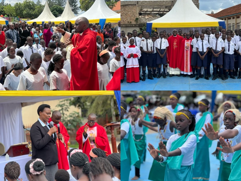Seeta Junior School Seeta Campus Dedicates PLE Candidates as Fr Ssentamu Urges Parents to ‘Speak Victory’ Over Children Ahead of Exams - Kampala Media TV News Story