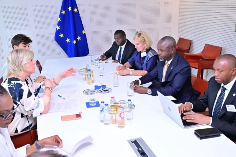 Tayebwa Meets EU Parliament Leadership in Brussels, Reaffirms Uganda–EU Strategic Partnership - Kampala Media TV News Story