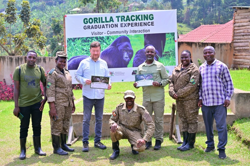 Czech Parliament Speaker Names Baby Gorilla ‘Tomáš’ During Uganda Visit - Kampala Media TV News Story