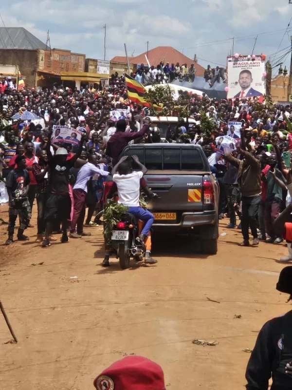 Police Launch Investigation into Misuse of Luwero District Government Vehicle During Kyagulanyi Rally Police Launch Investigation into Misuse of Luwero District Government Vehicle During Kyagulanyi Rally