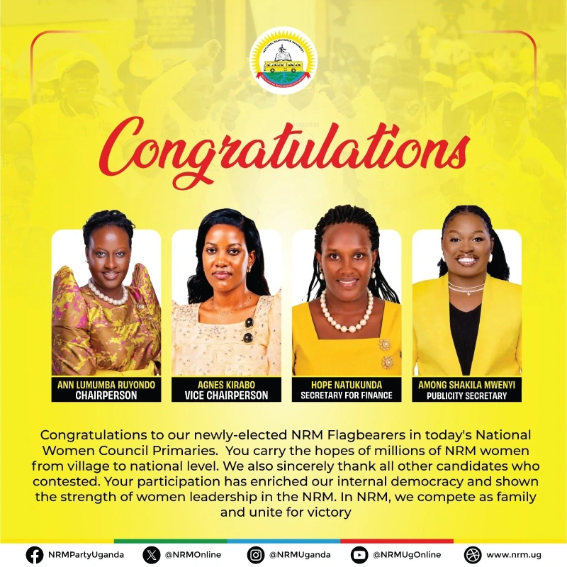 Breaking News Hon Agnes Kirabo Wins NRM National Women Council Vice Chairperson Seat - Kampala Media TV News Story