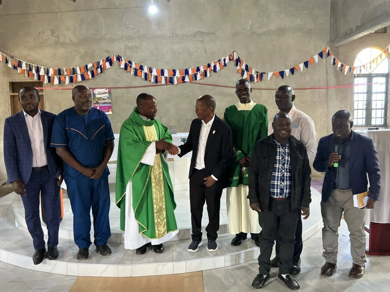 Minister Muyingo Urges Catholic Faithful to Strengthen Families, Education and Fight Poverty - Kampala Media TV News Story